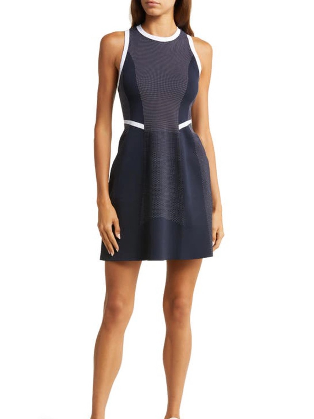 Sweaty Betty Navy Blue Interval Seamless Gym Dress Size Large